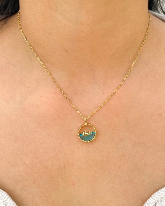 Lina - Whale Necklace