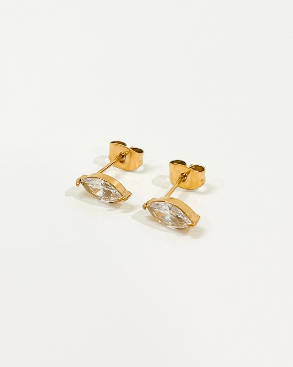 Leaf Stud Earrings