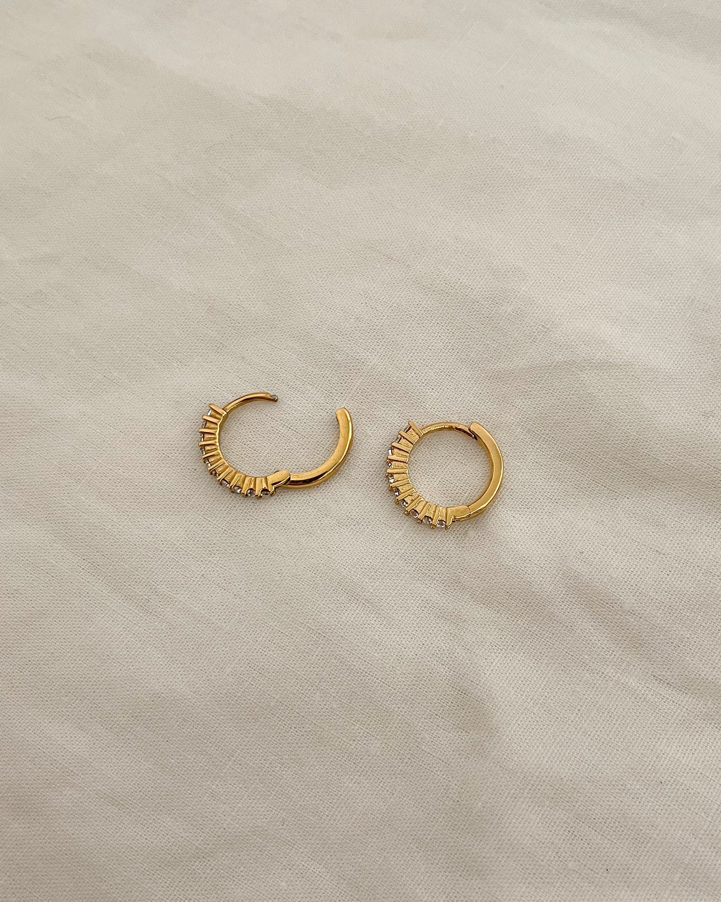 Ophelia Earrings - White