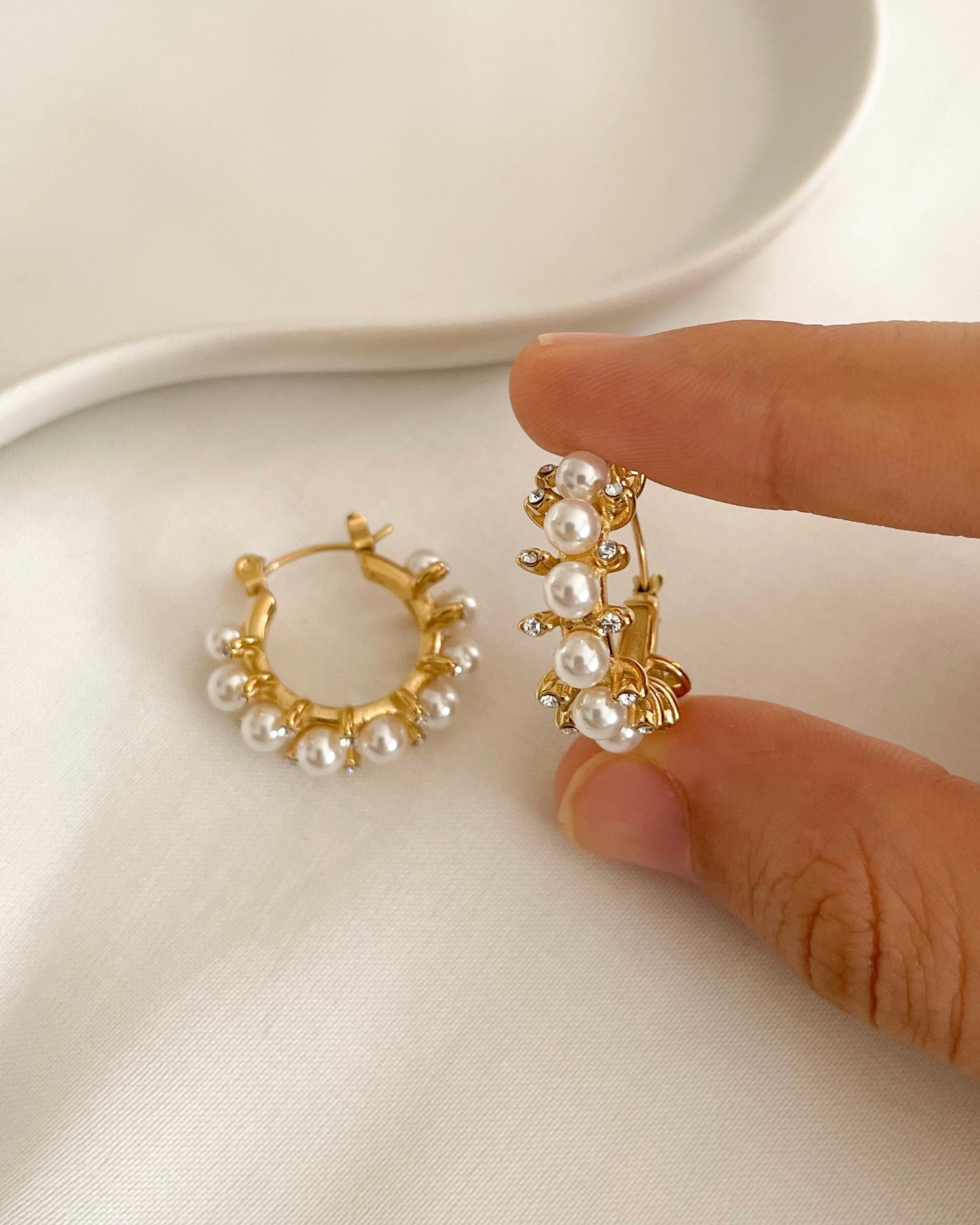 Noor - Pearl Earrings