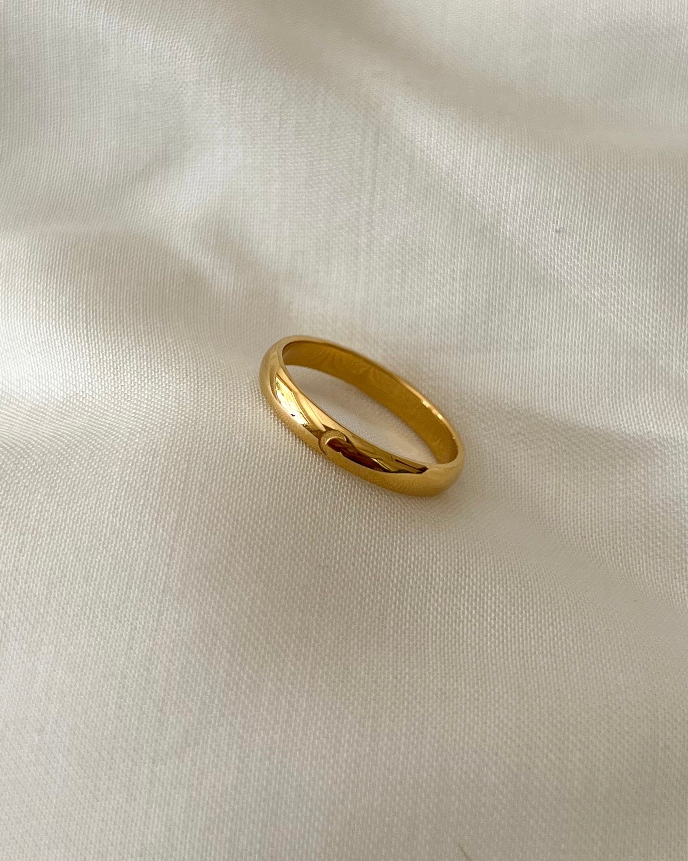 Moon Band Ring