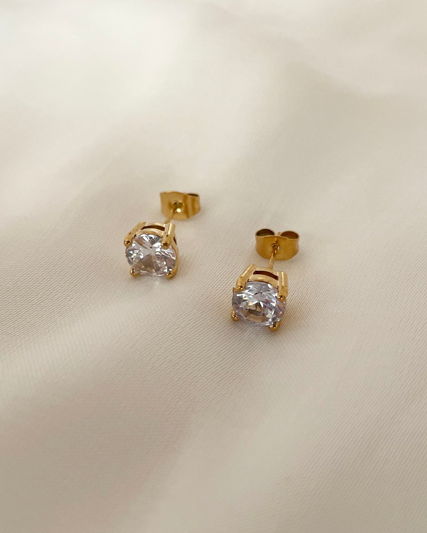 Zircon Stud Earrings