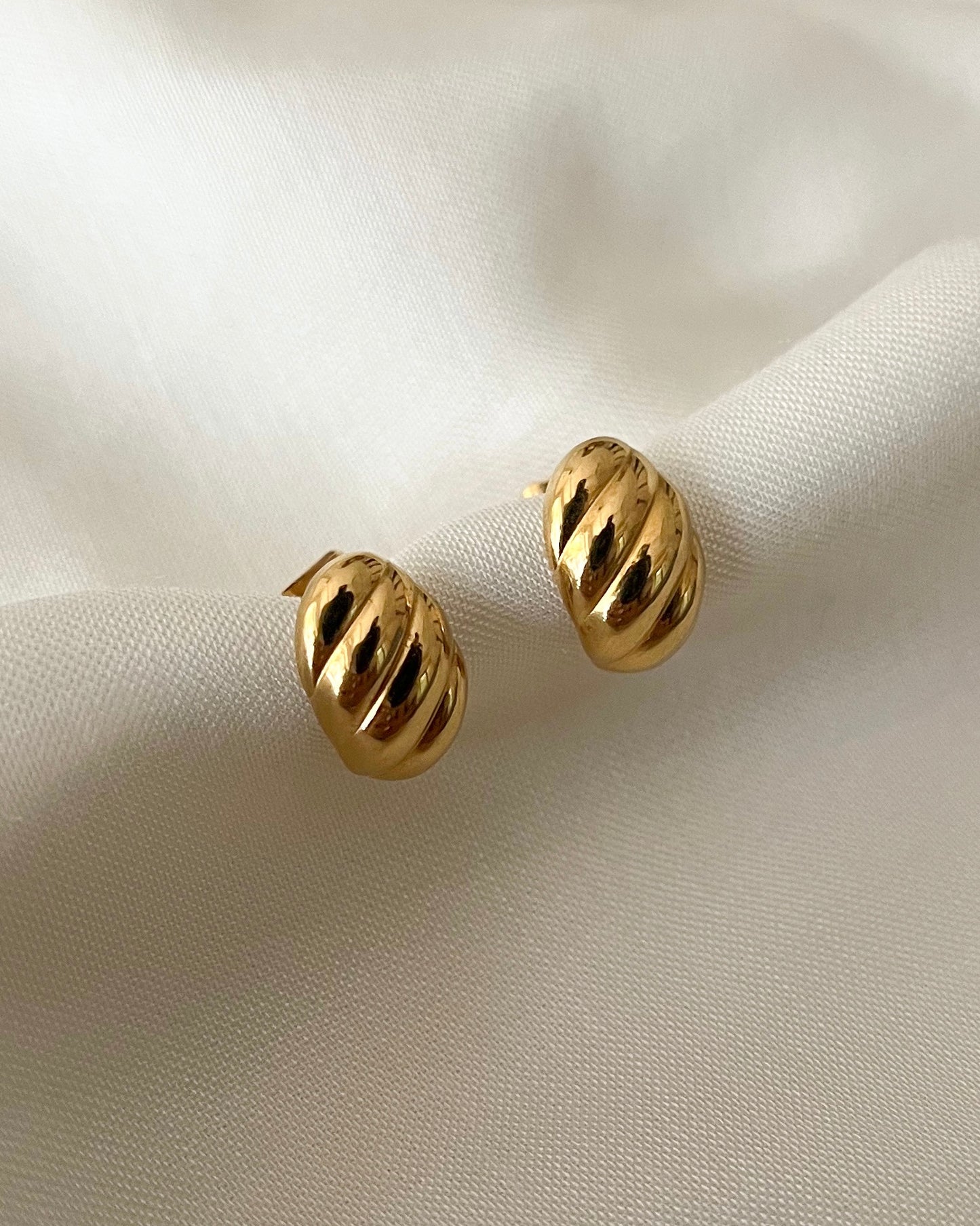 Olive Stud Earrings