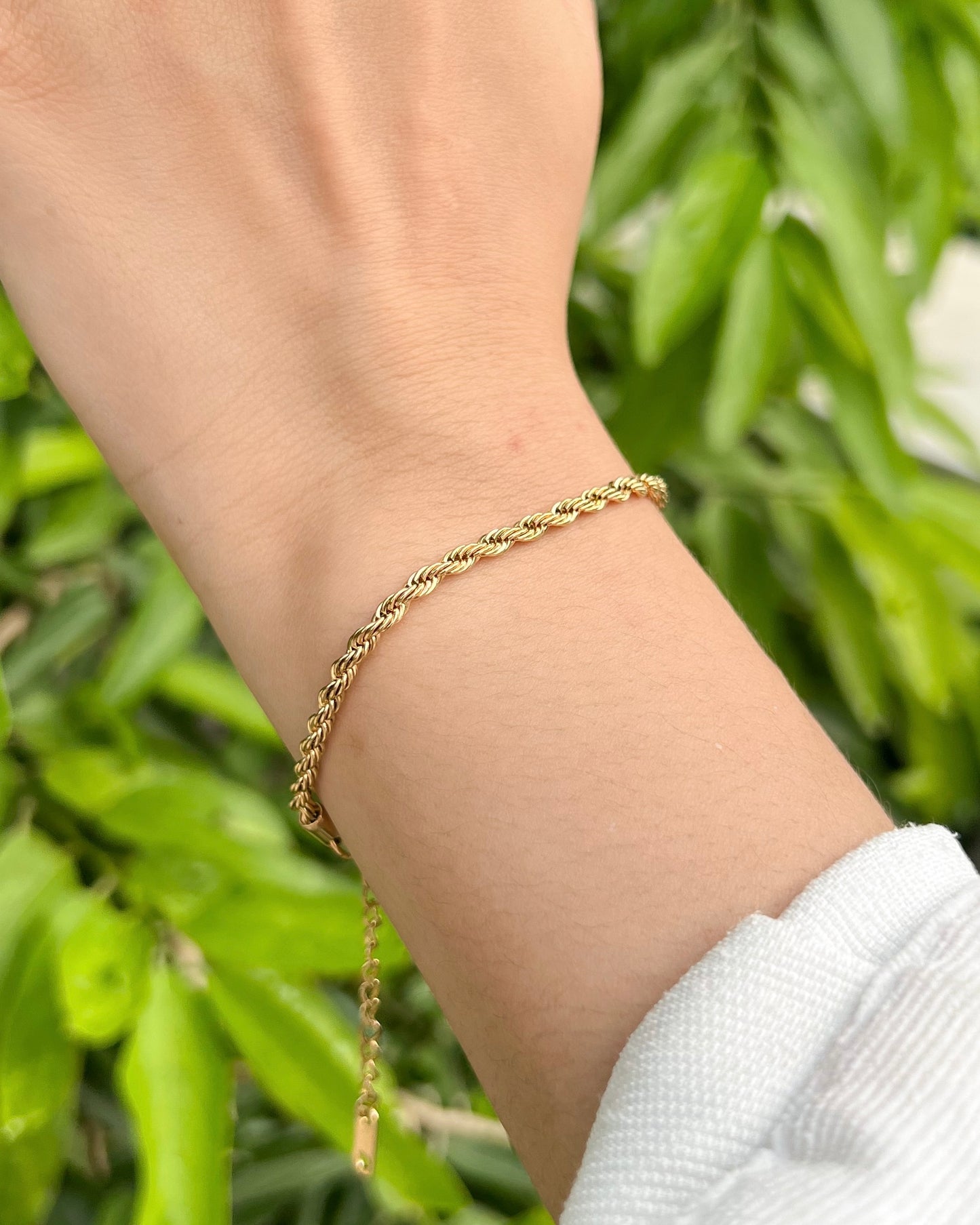 Rope Chain Bracelet (3mm)