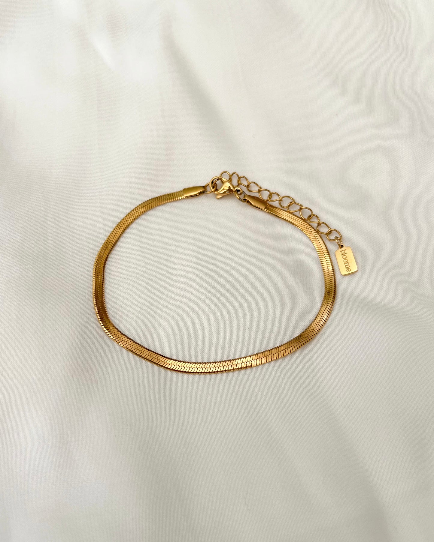 Herringbone Anklet