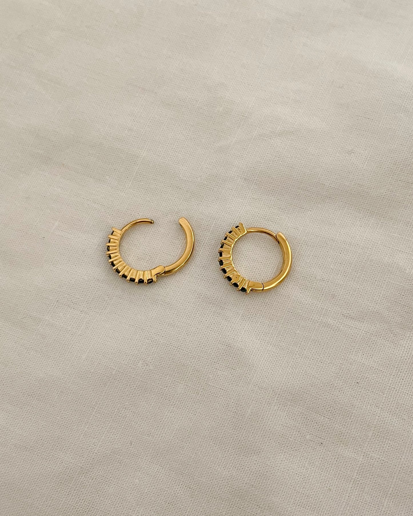Ophelia Earrings - Green