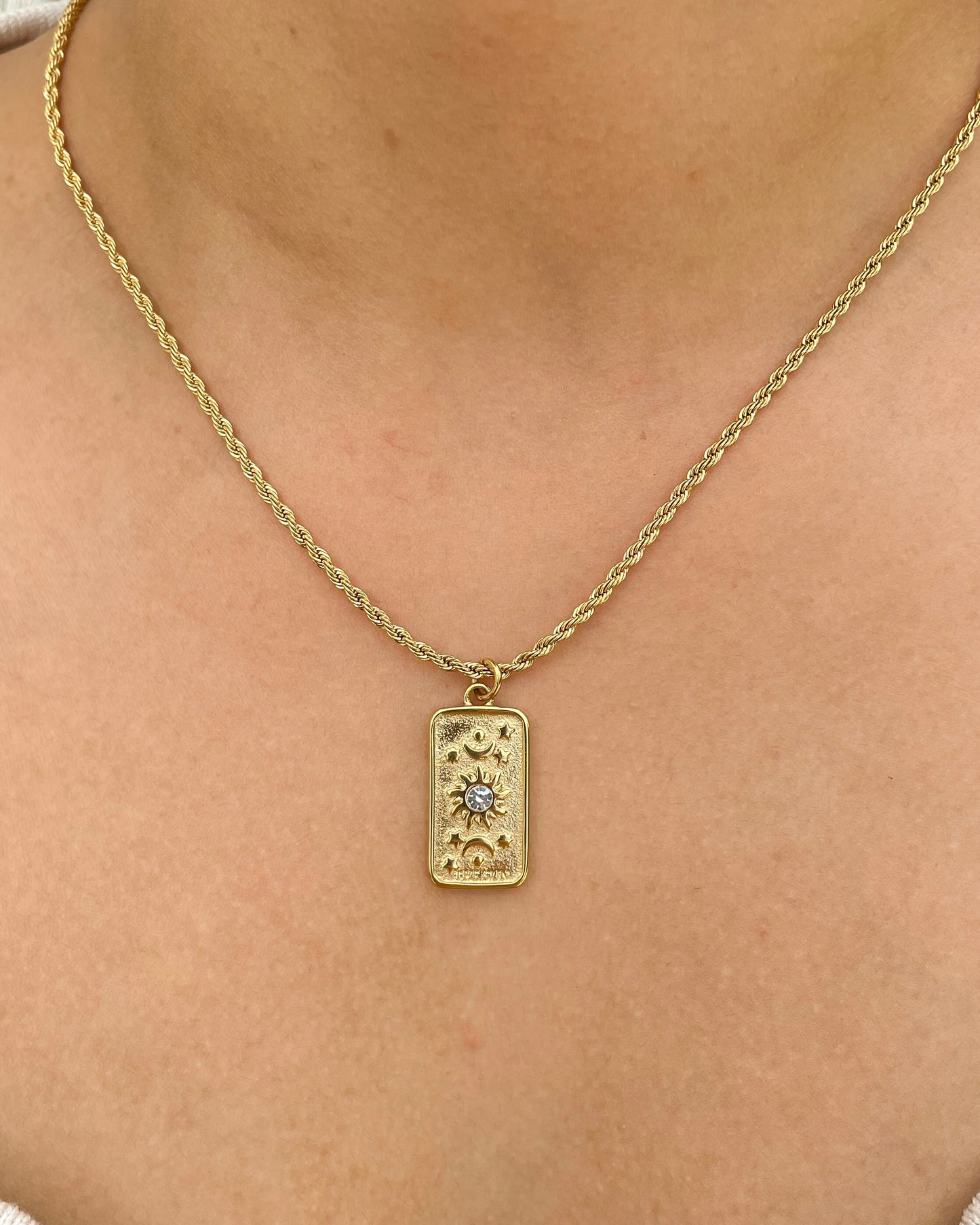 Tarot Necklaces - Star & Sun