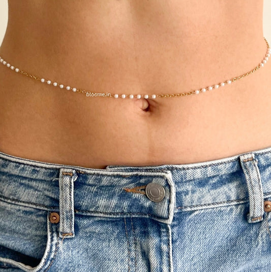 Azra Pearl Waist Chain