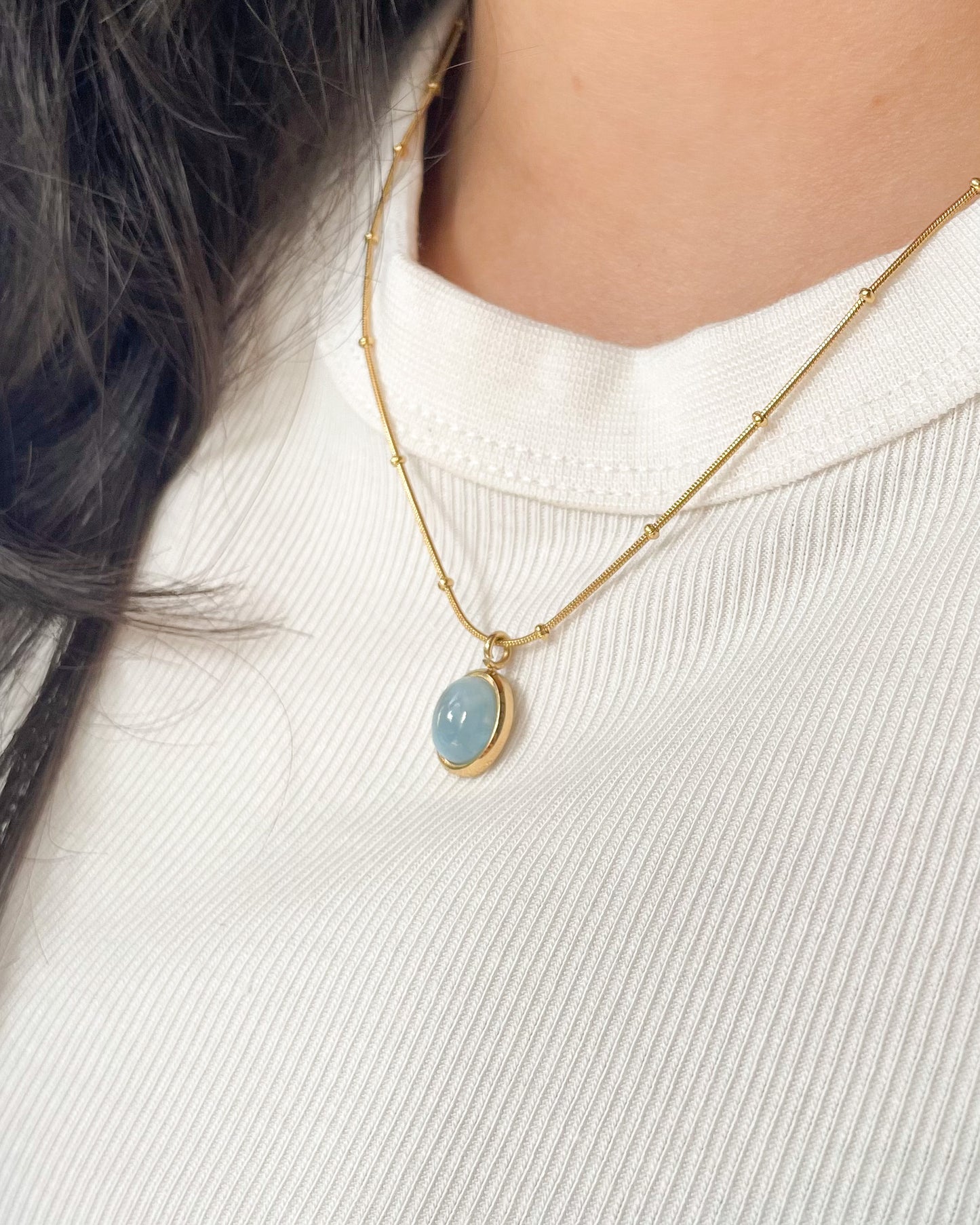 Aqua Necklace