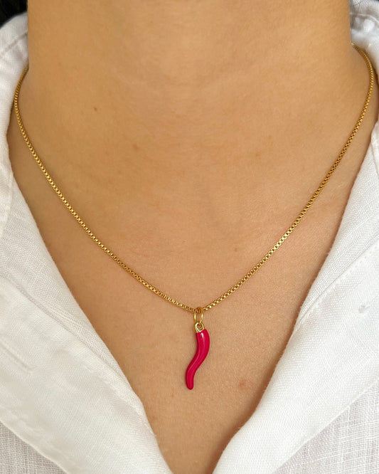 Hot Mess Chilli Necklace
