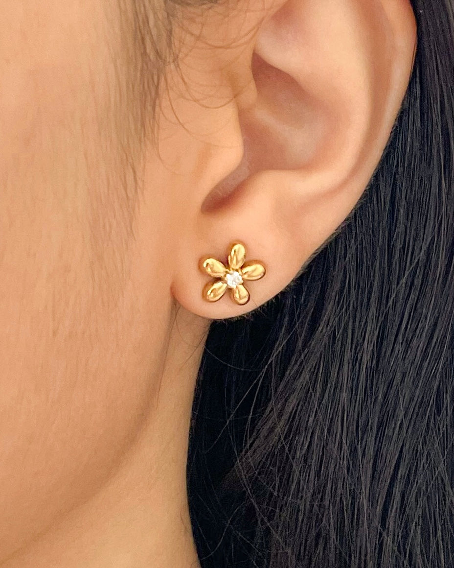 Mini Flower Stud Earrings