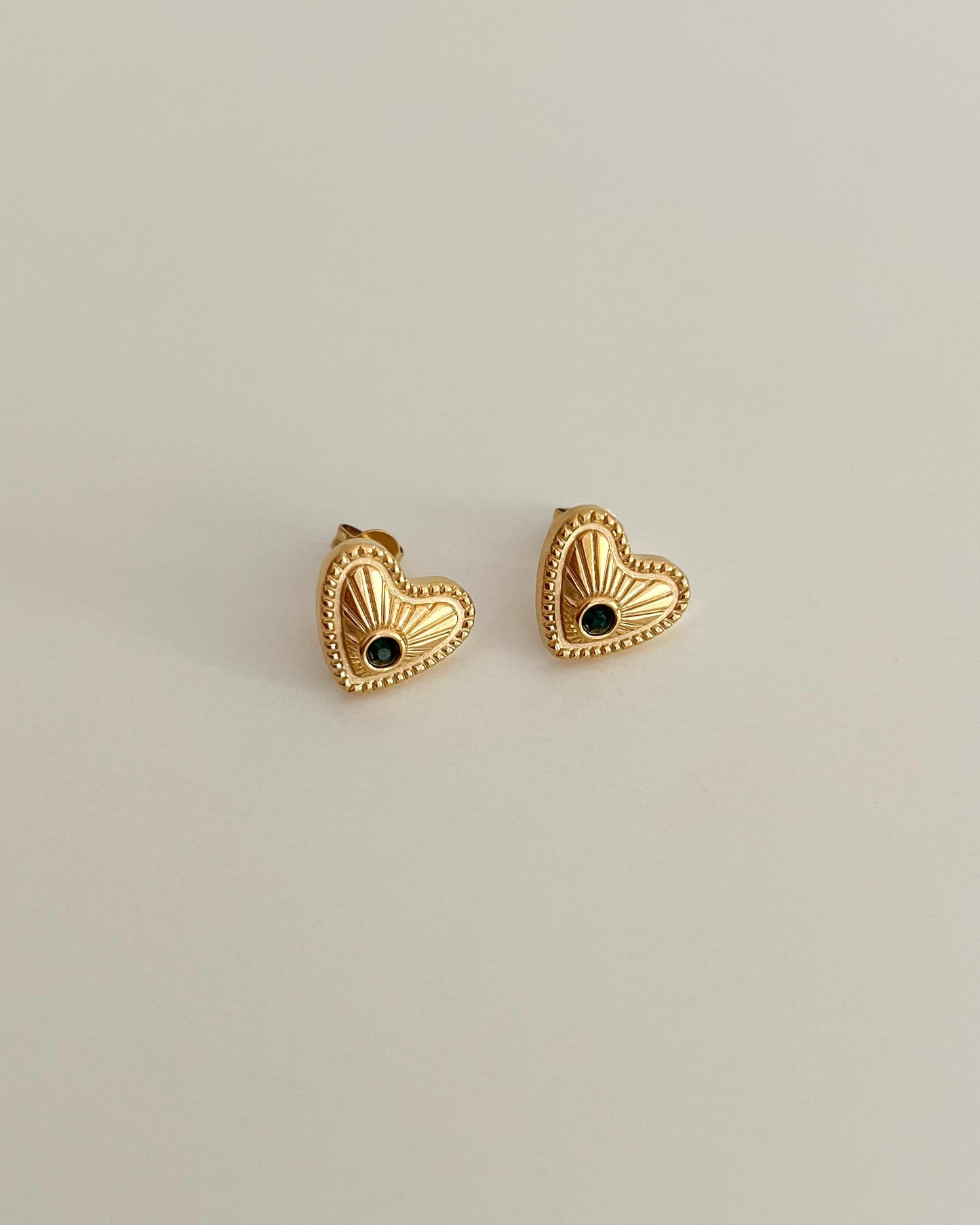 Heart Stud Earrings