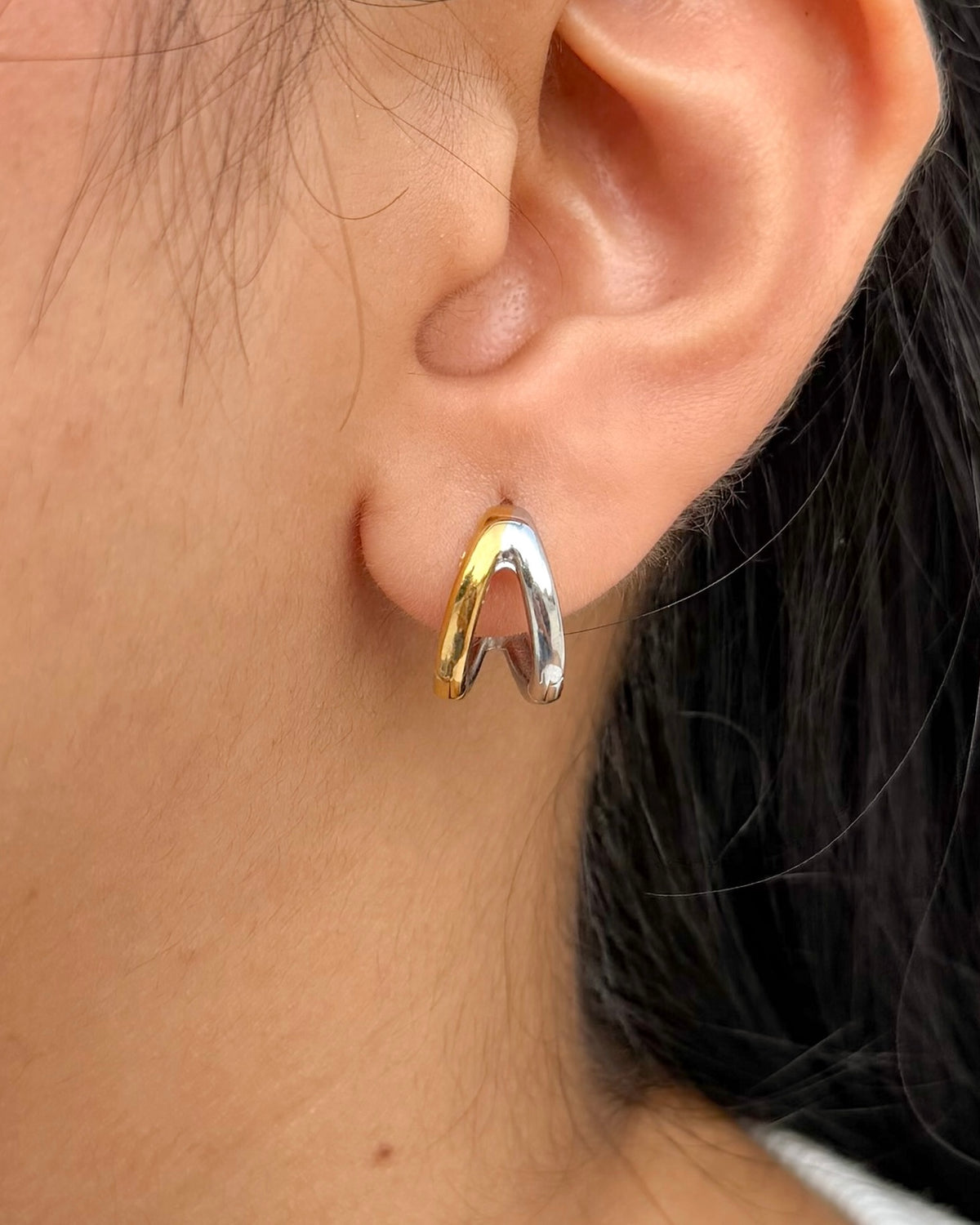 Buttercup Huggie Earrings