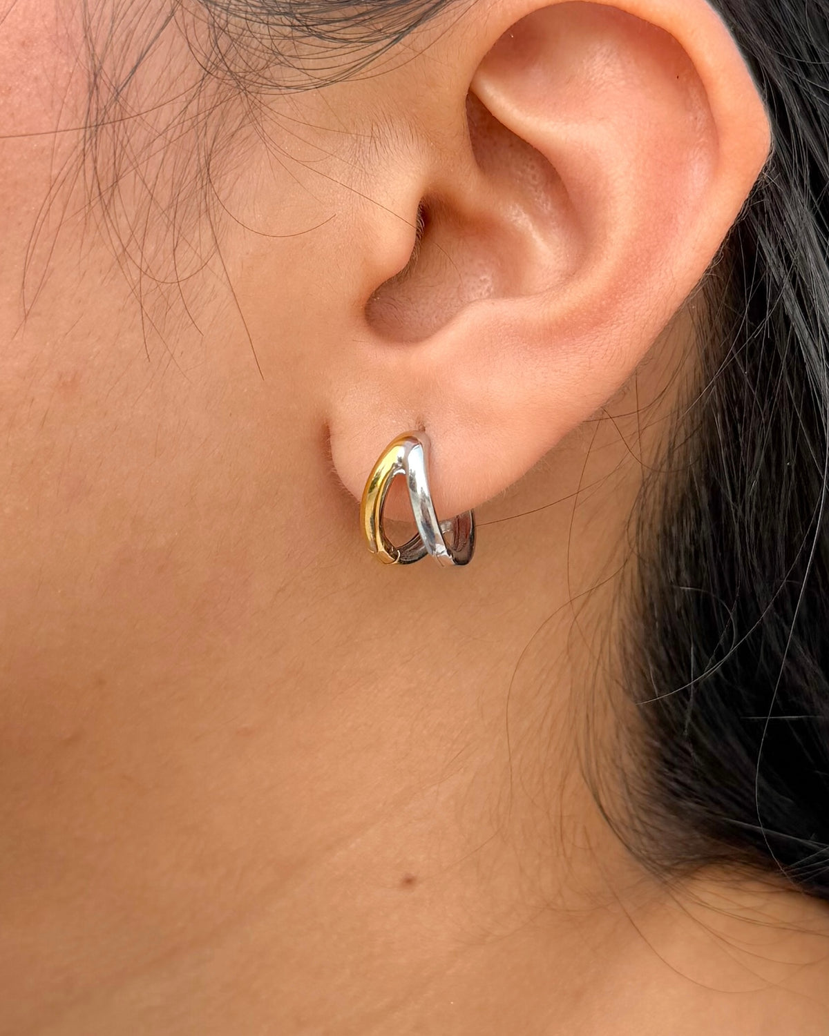 Buttercup Huggie Earrings