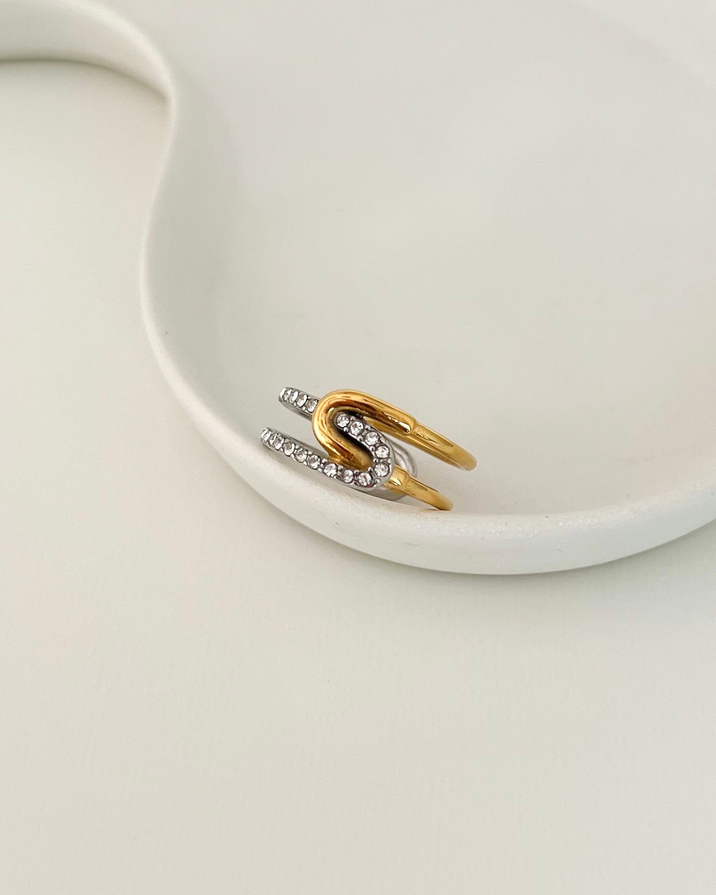 Unity Two Toned Ring