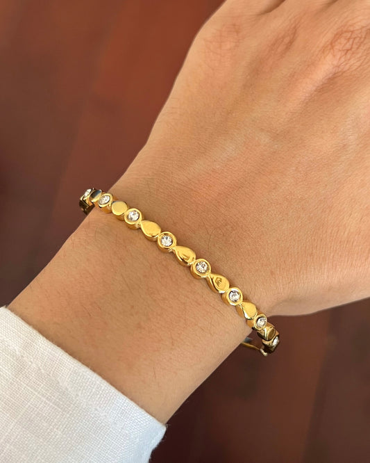 Champagne Cuff Bracelet