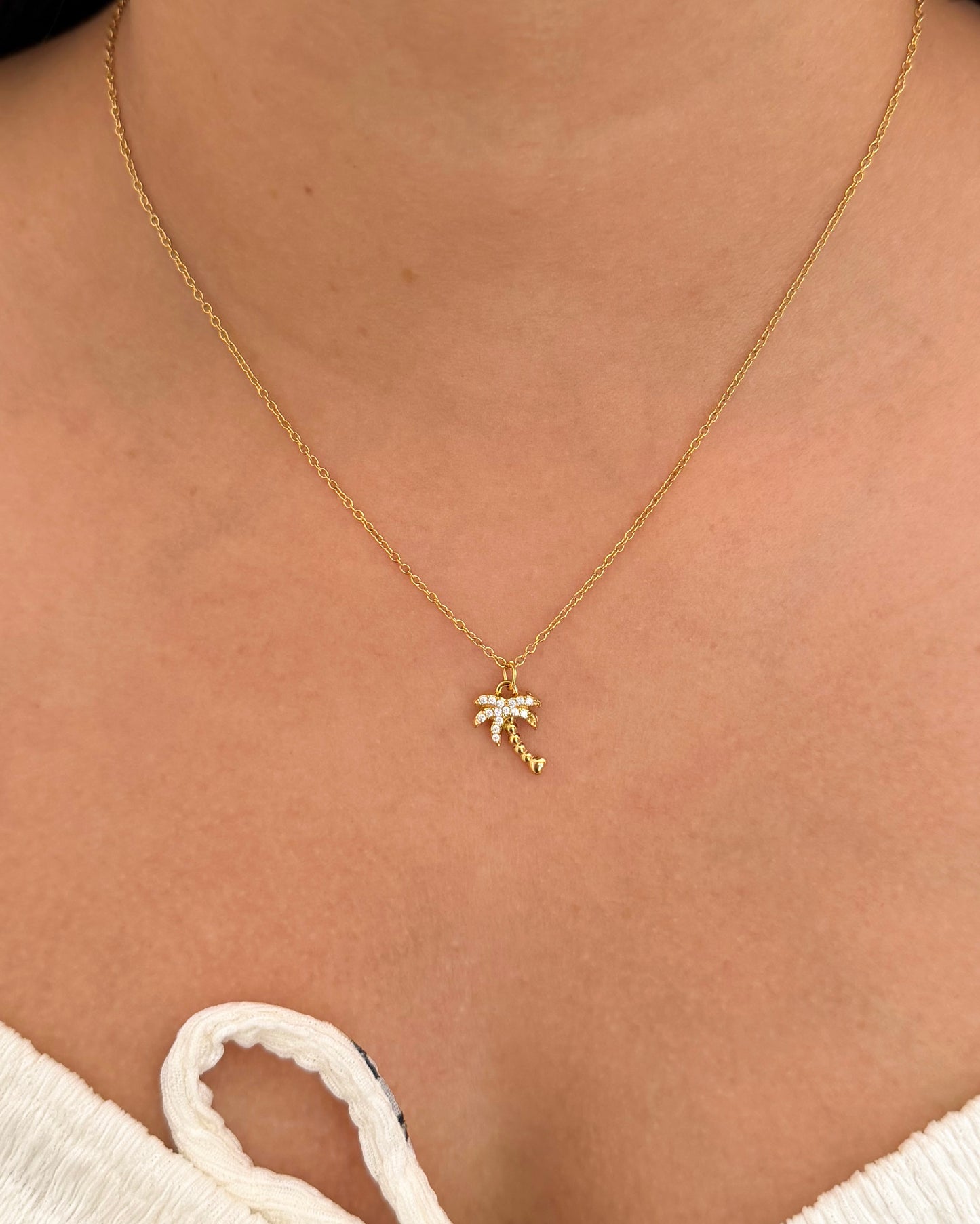 Palm Tree Necklace