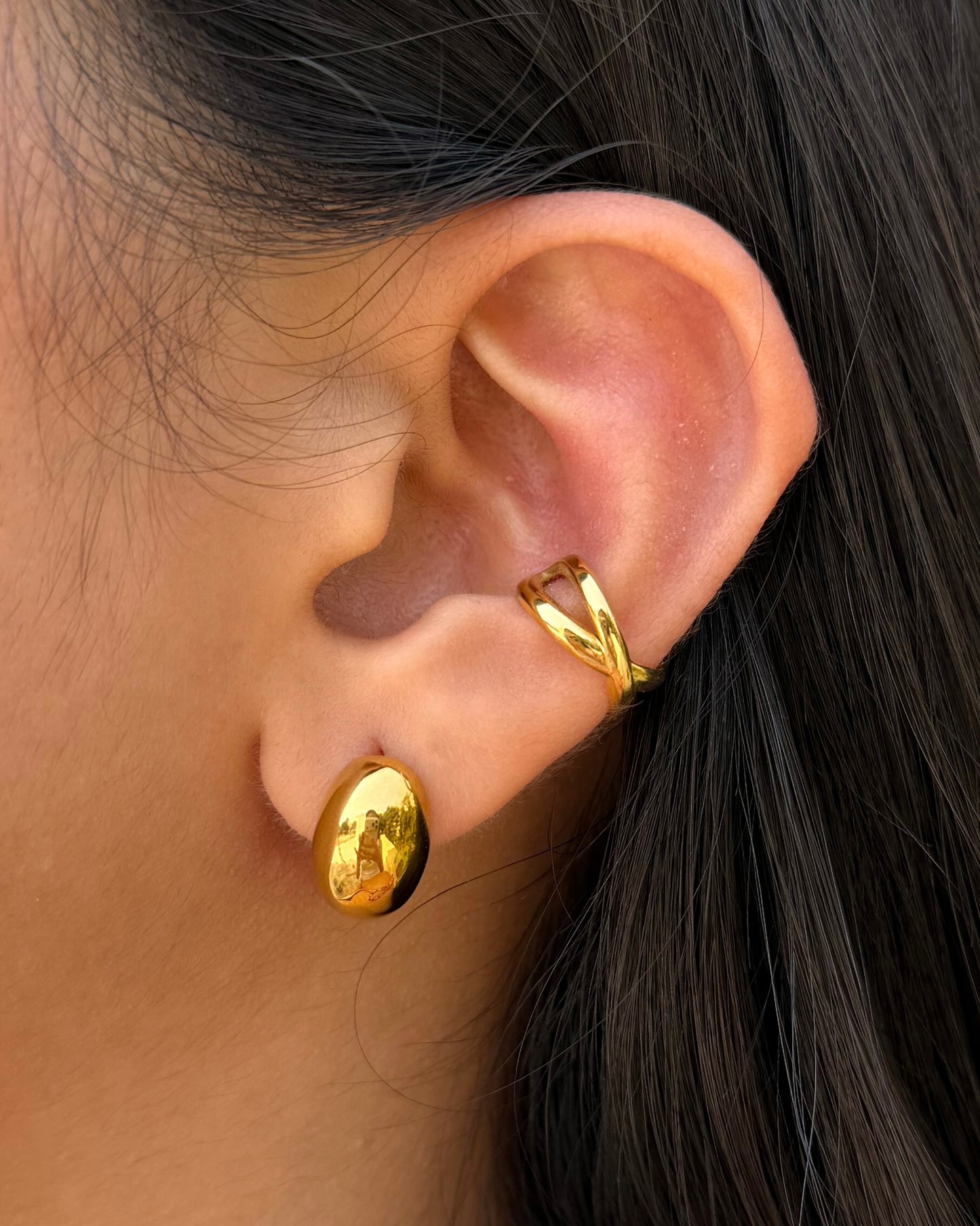 X Ear Cuff | No Piercing Needed