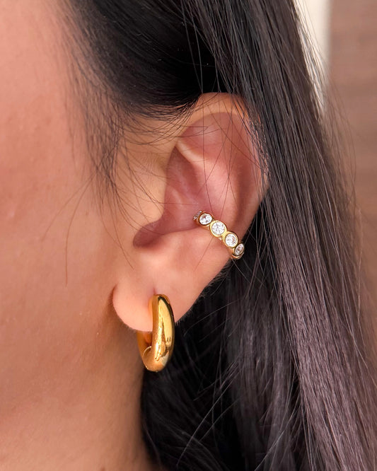Elara Stone Ear Cuff | No Piercing Needed