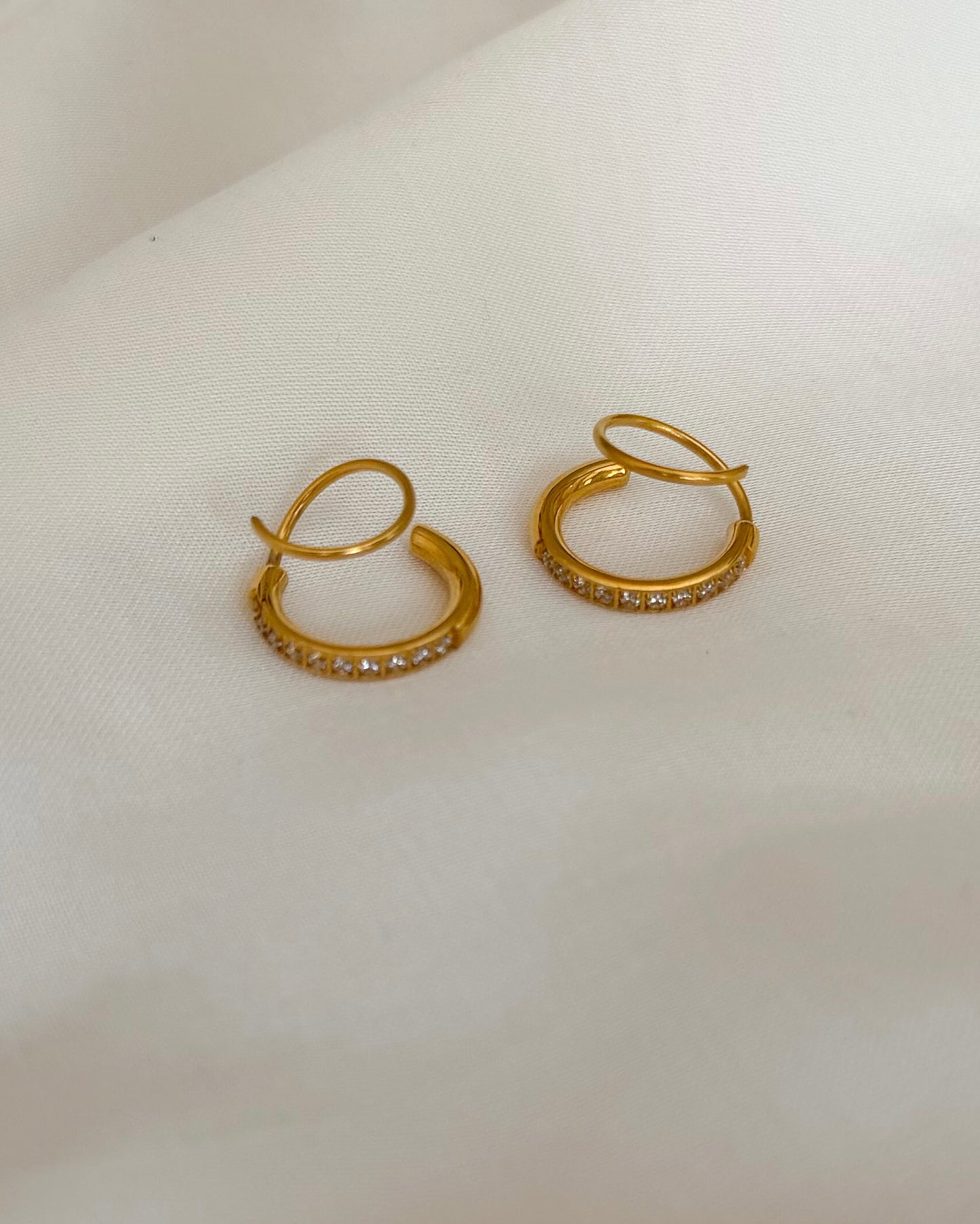 Iced Duo Earrings
